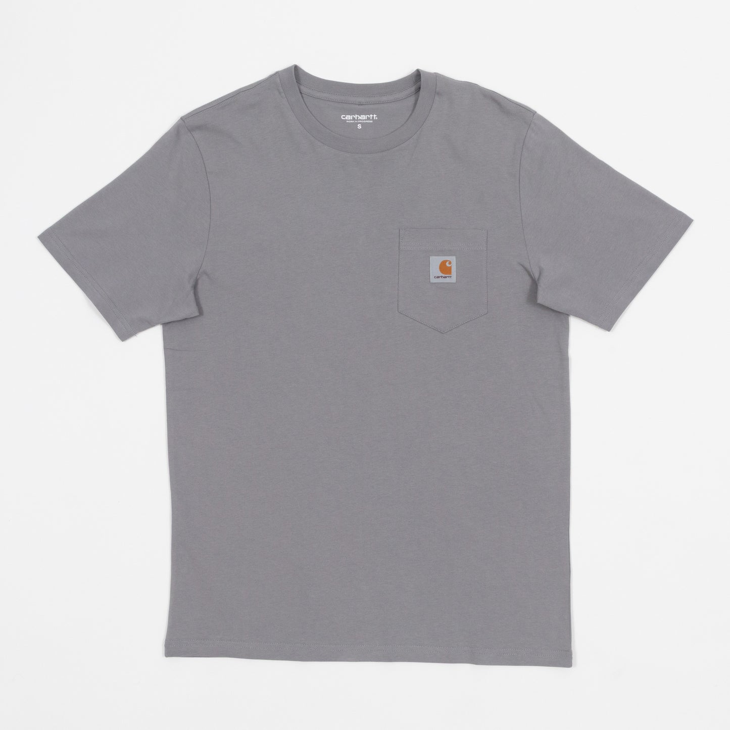 CARHARTT WIP Pocket T-Shirt in LIGHT GREY