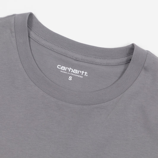 CARHARTT WIP Pocket T-Shirt in LIGHT GREY