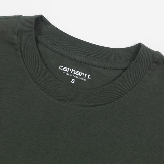 CARHARTT WIP Script T-Shirt in GREEN