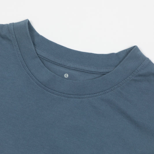 Womens KAVU Westray Long Sleeve T-Shirt in BLUE