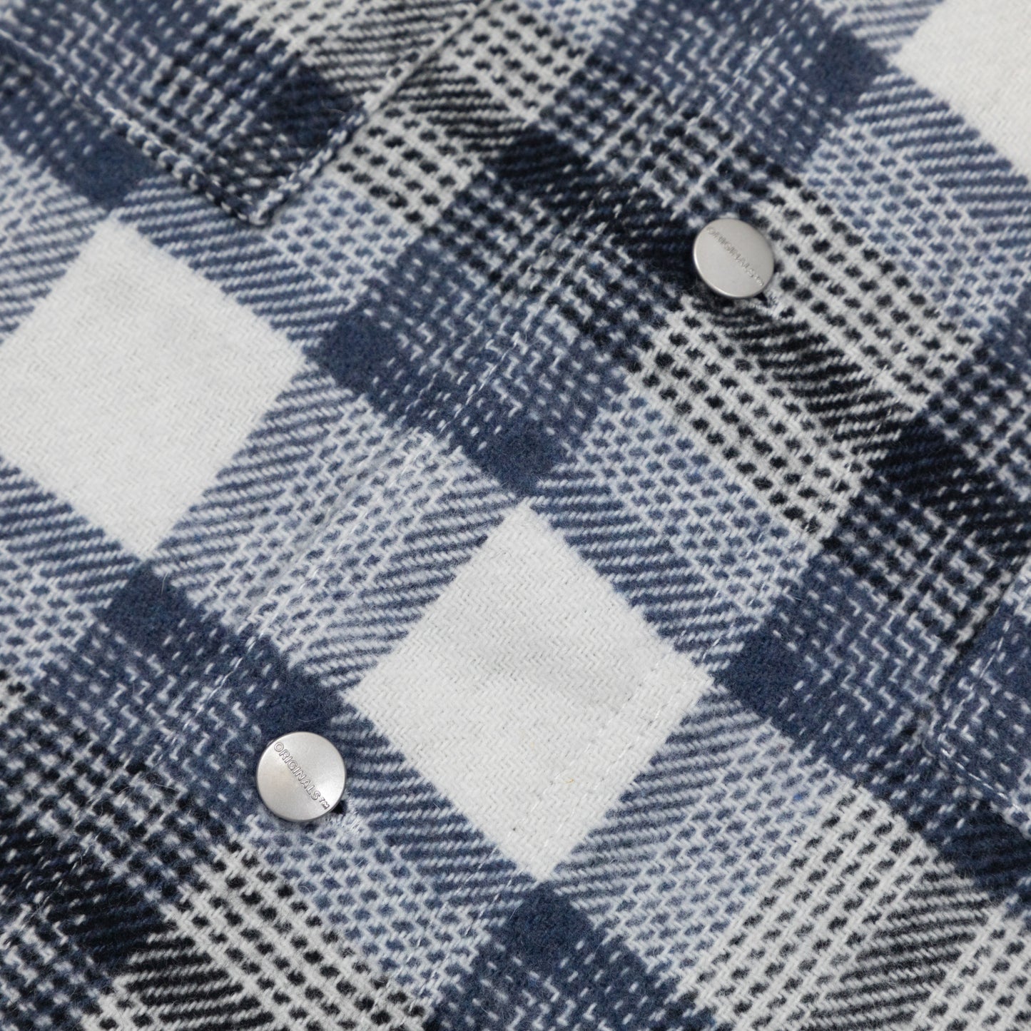 JACK & JONES Check Overshirt in BLUE