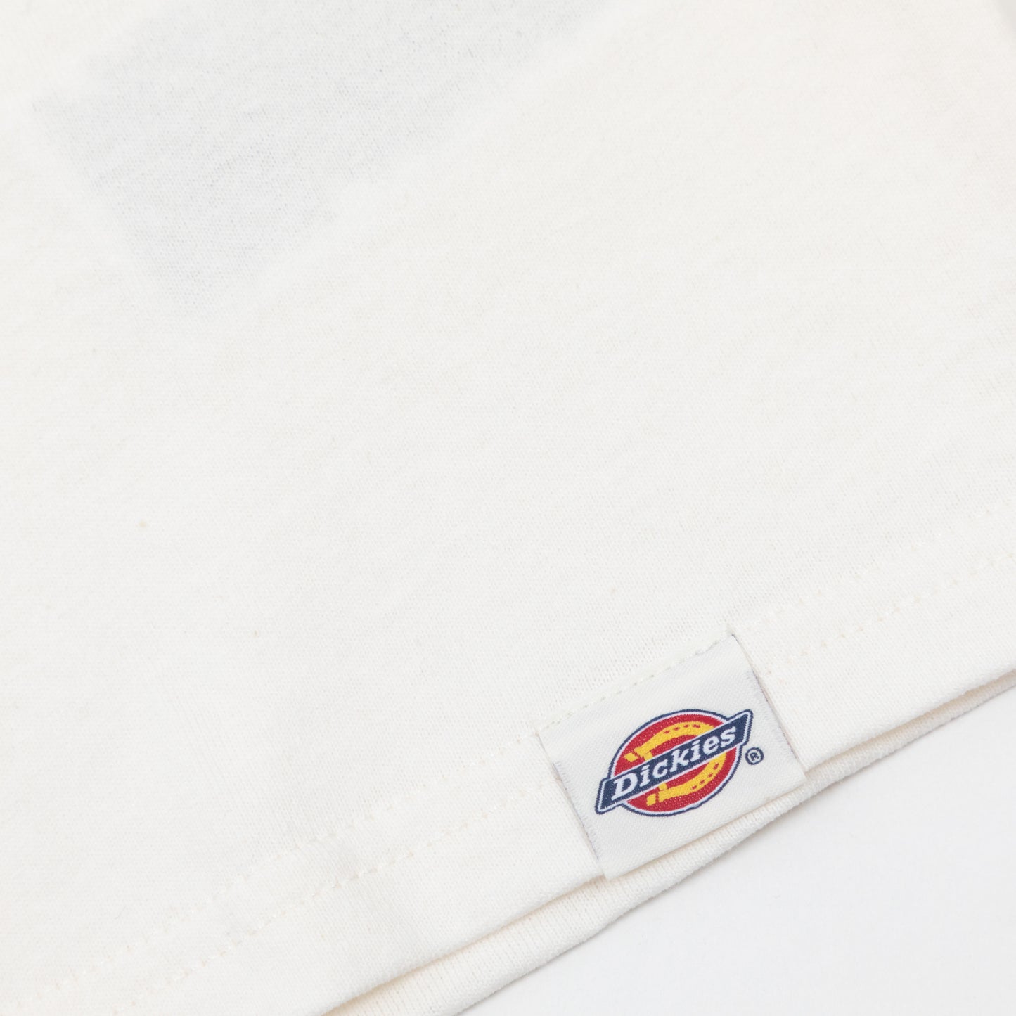 DICKIES Wood Logo T-Shirt in CREAM