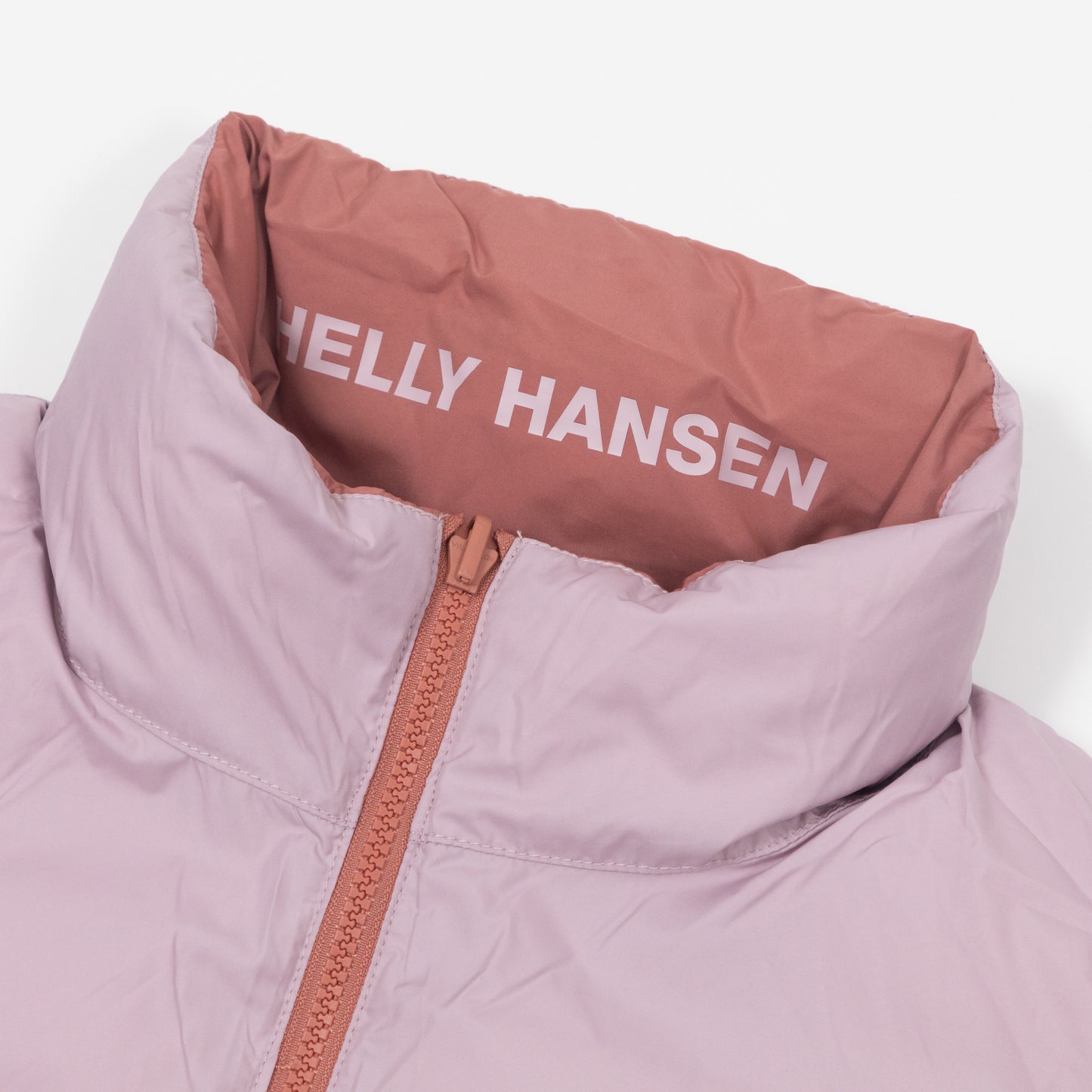 Womens HELLY HANSEN YU 23 Reversible Puffer Coat in PINK