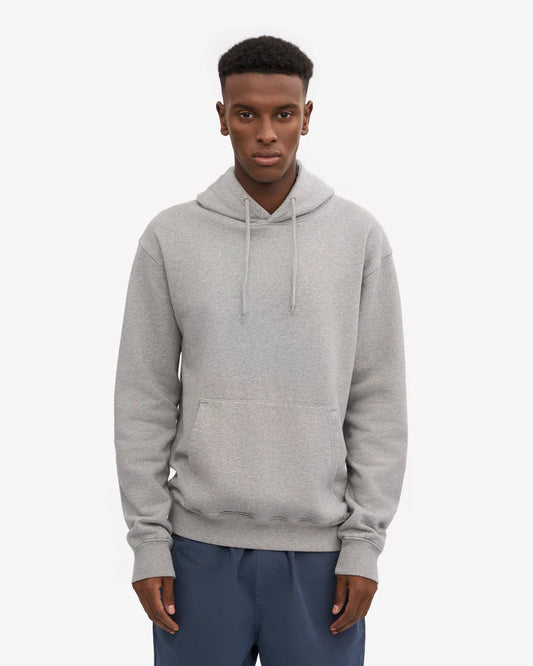 COLORFUL STANDARD Basic Hoodie in GREY