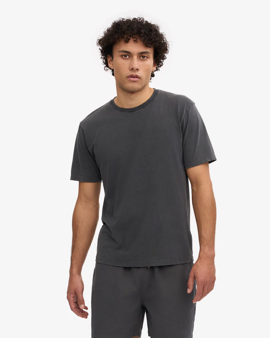 COLORFUL STANDARD Basic T-Shirt in FADED BLACK