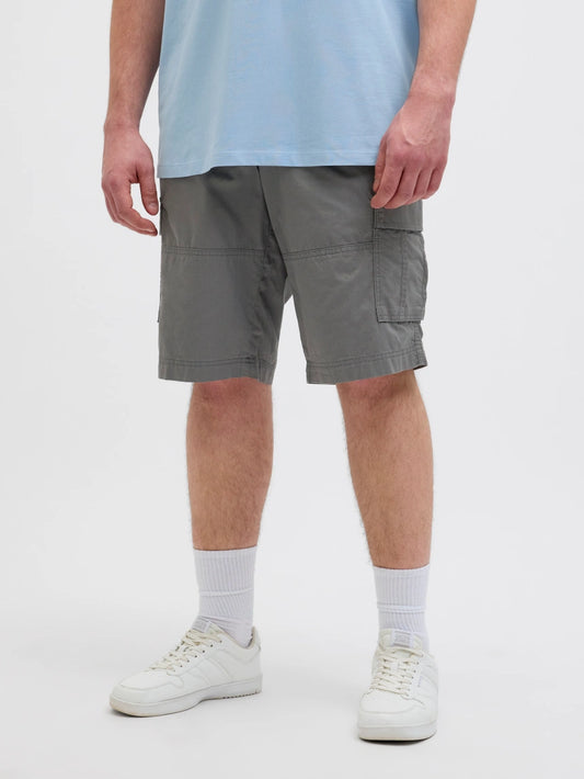 JACK & JONES Mateo Cargo Shorts in GREY