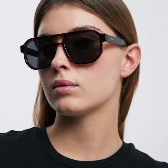 women meller seba aviator uv protection polarized sunglasses