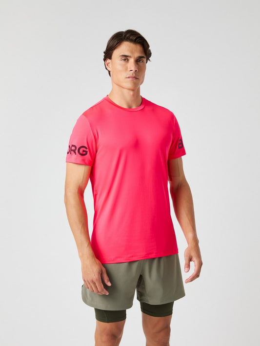 BJORN BORG Gym Top in PINK
