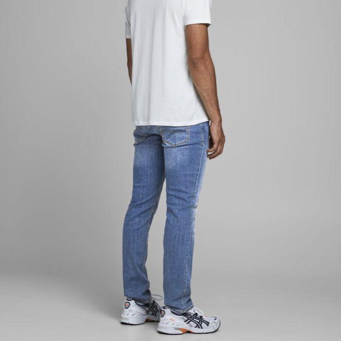JACK & JONES Glenn Original 815 Slim Fit Jeans in LIGHT BLUE DENIM