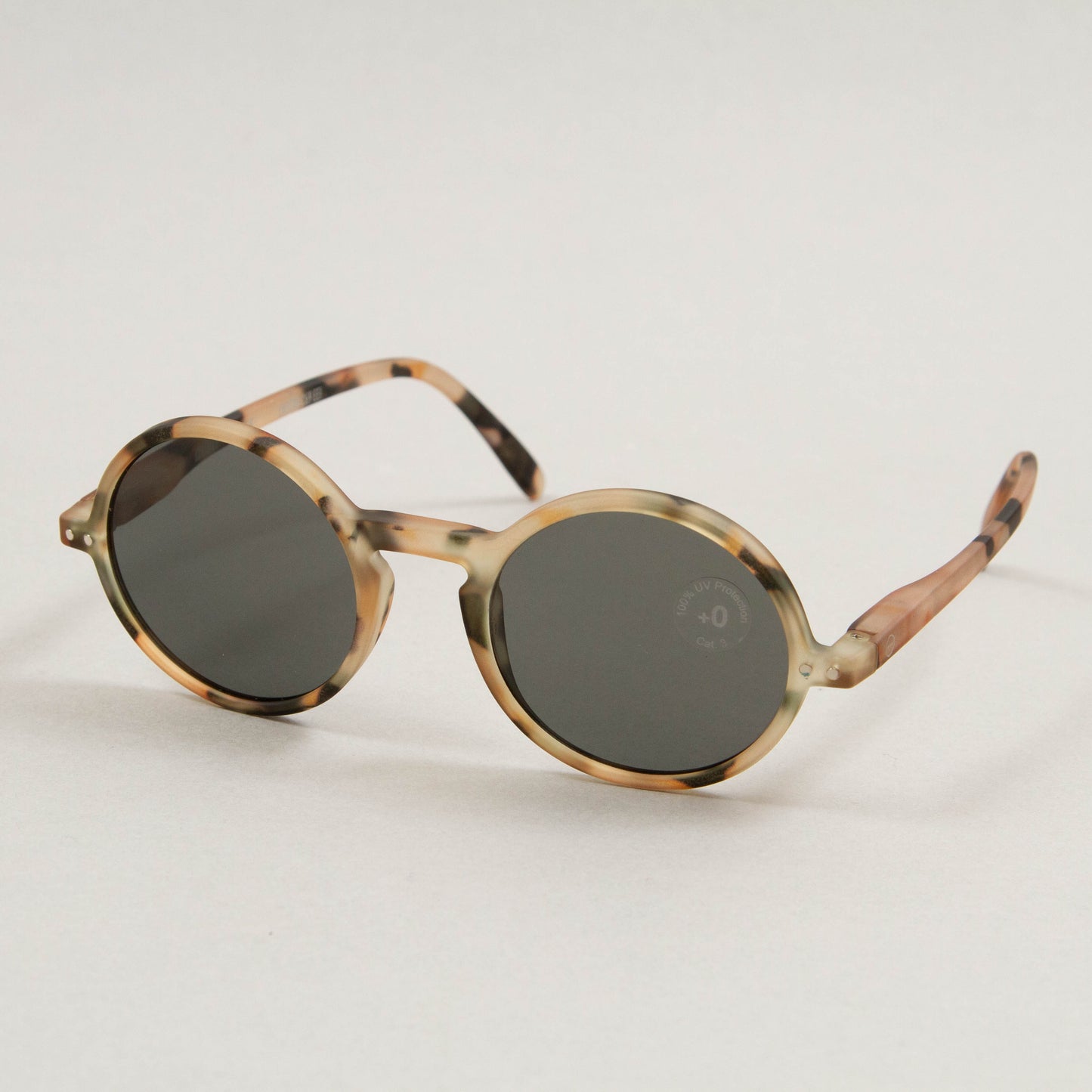 #G The Round Sunglasses in LIGHT TORTOISEIZIPIZI - CACTWS