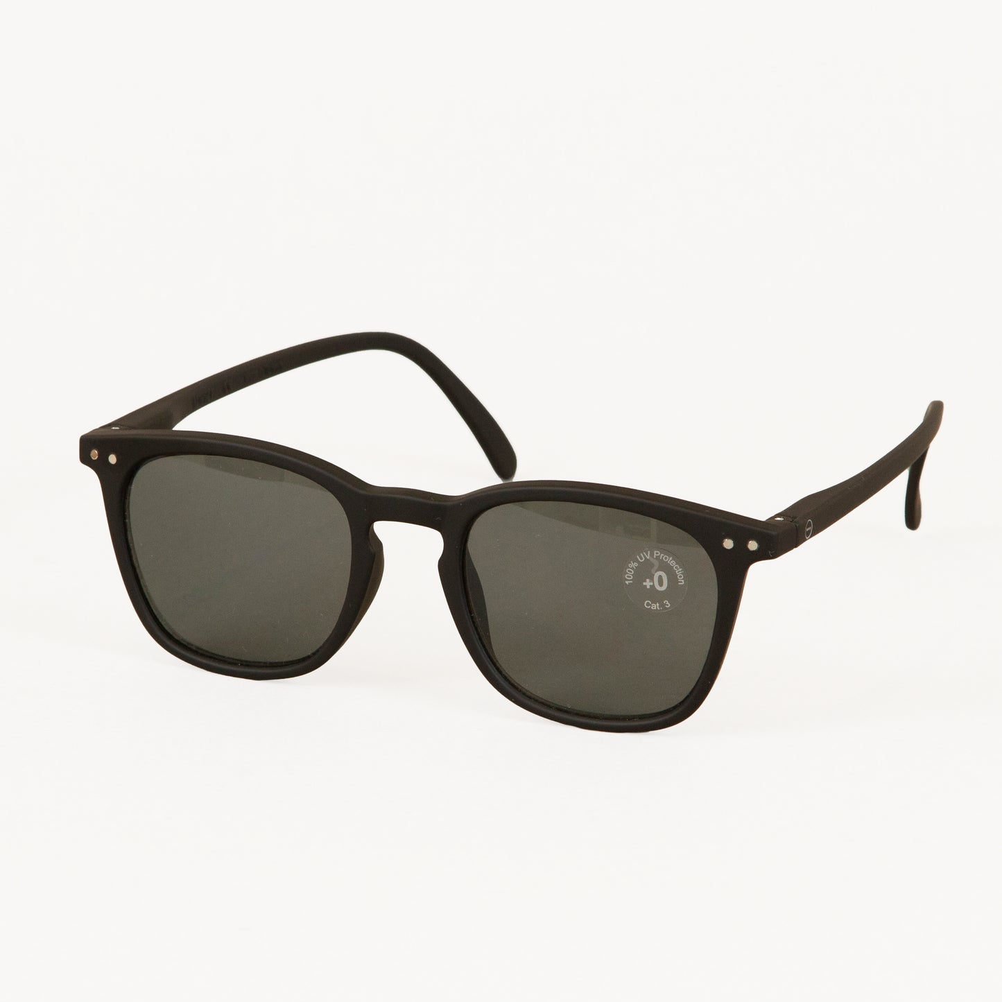 IZIPIZI #E The Trapeze Sunglasses in BLACK