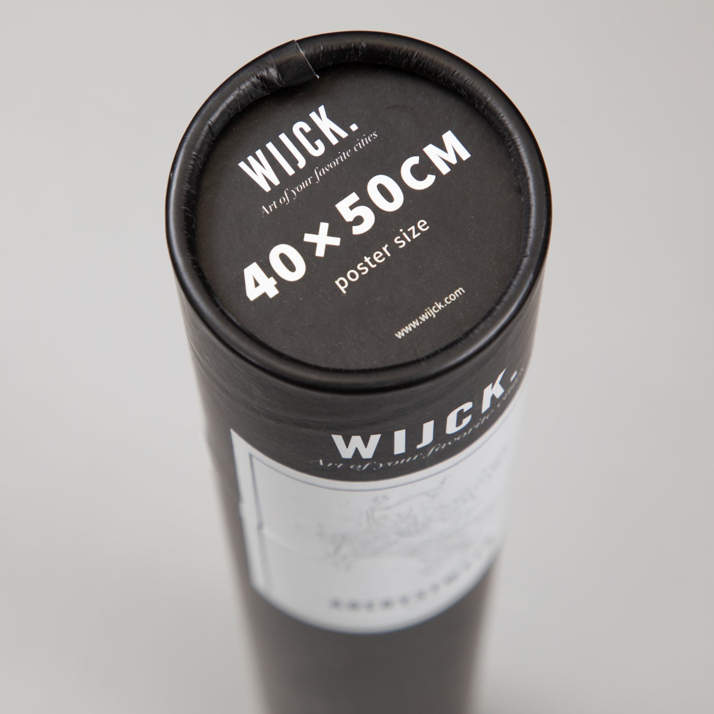 Aberystwyth Map Poster Print : 40 x 50 cm