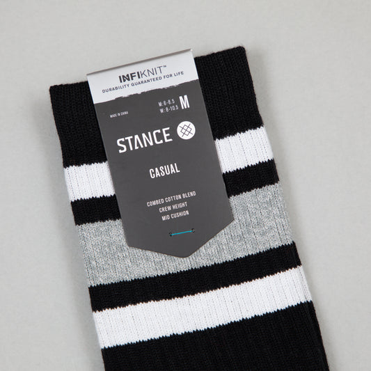 STANCE Boyd Staple Crew Socks in BLACK