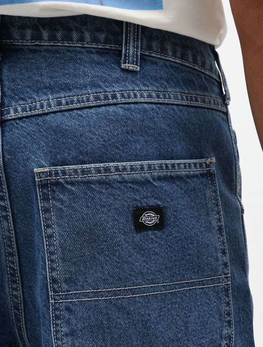 DICKIES Garyville Straight Fit Denim Pants in CLASSIC BLUE