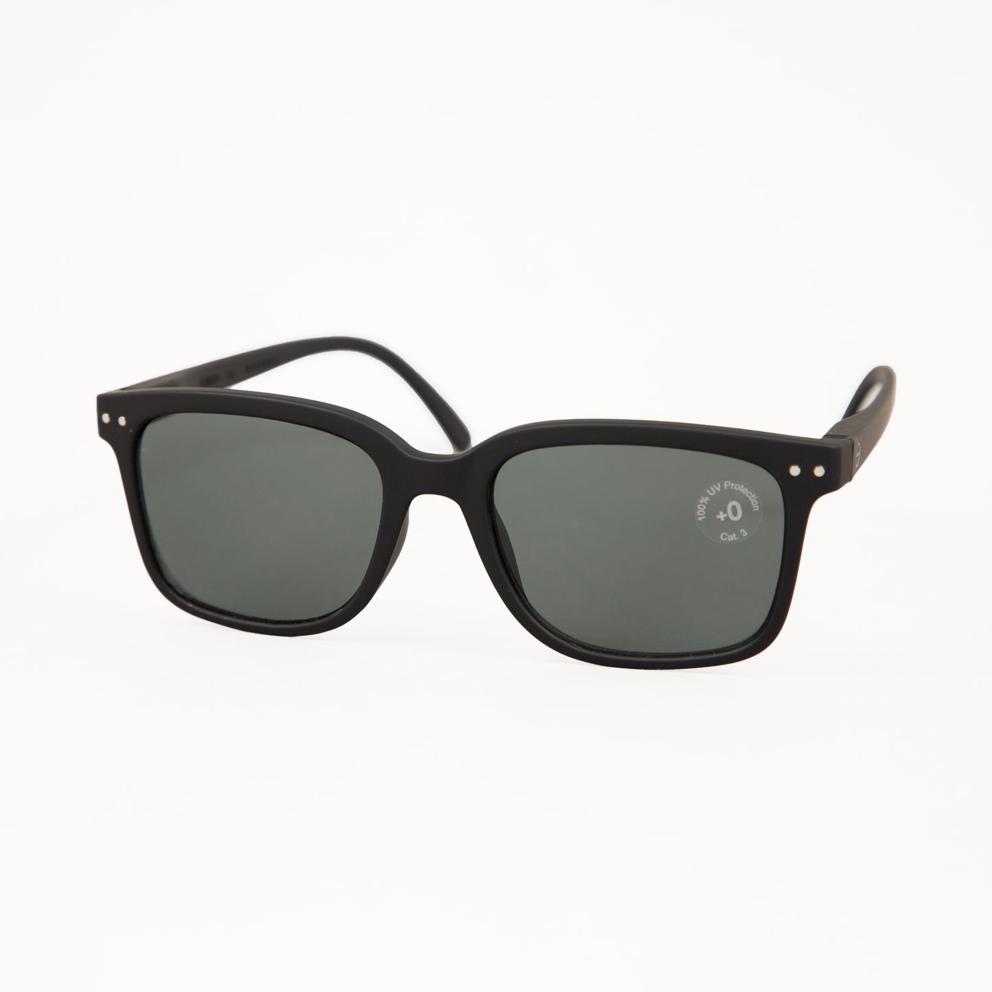 IZIPIZI #L The Big One Sunglasses in BLACK