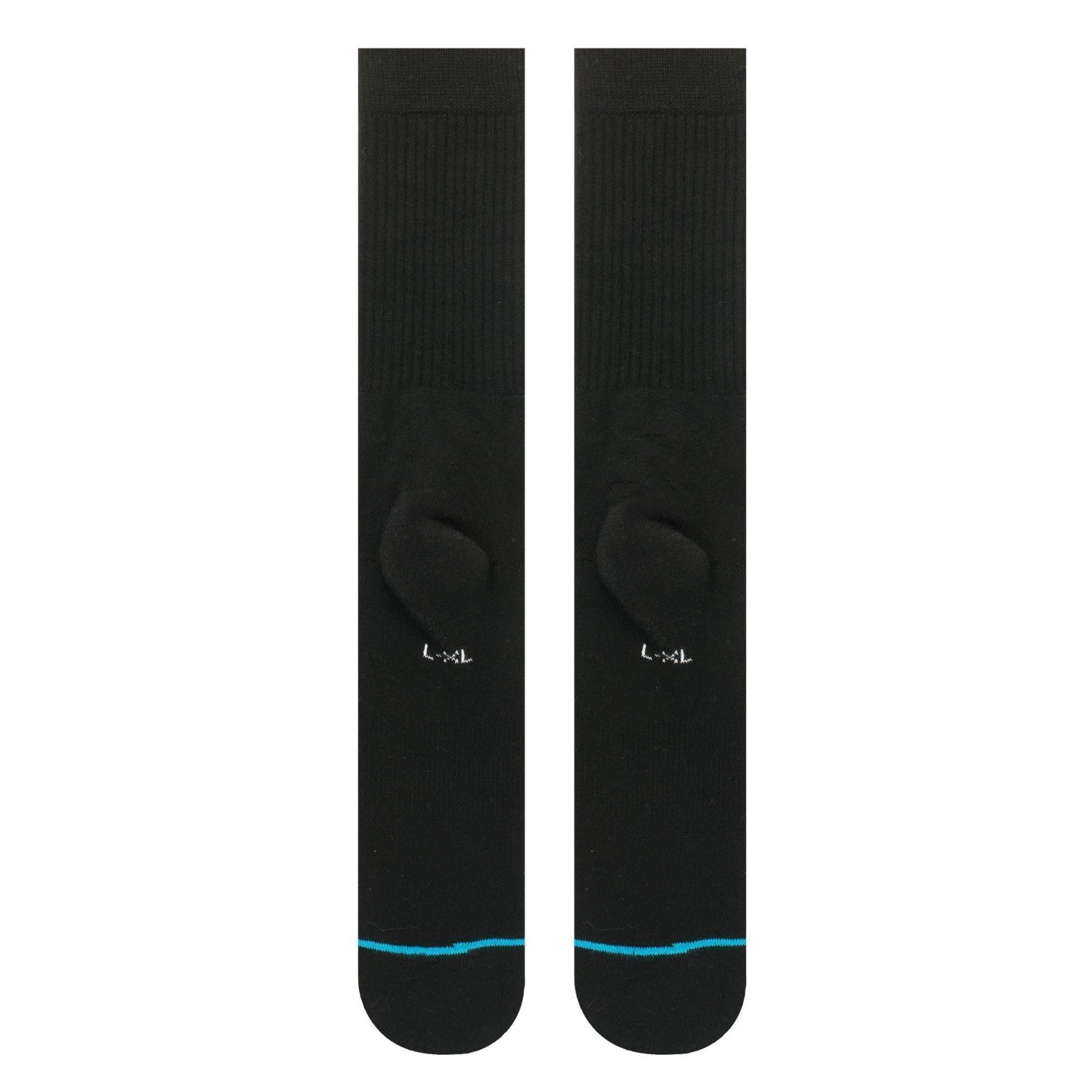 STANCE Icon Classic Crew Socks in BLACK