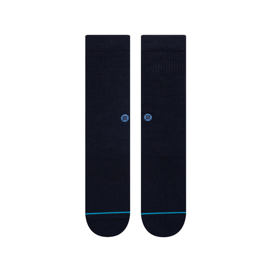 STANCE Icon Classic Crew Socks in DARK NAVY