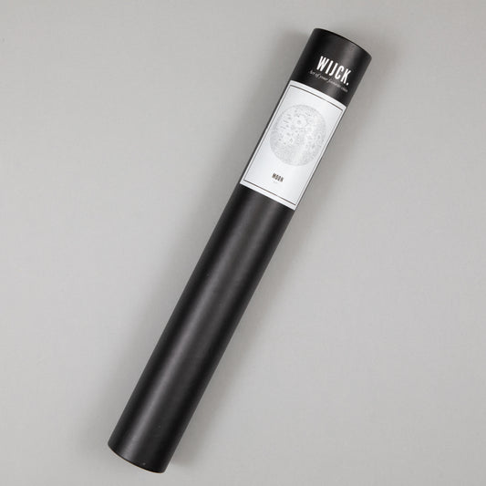 Map of the Moon Print in WHITE (40 x 50cm)