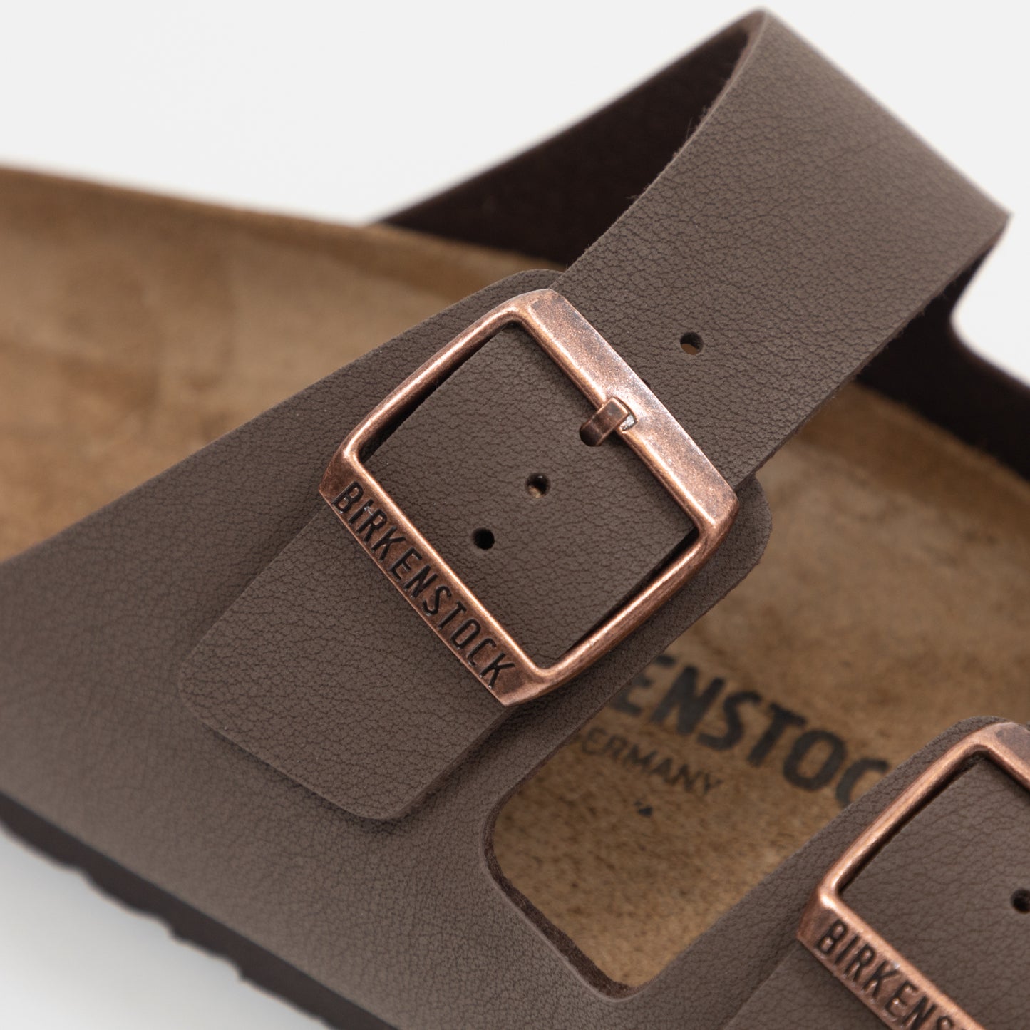 BIRKENSTOCK Arizona Birko-Flor Sandals in MOCCA BROWN