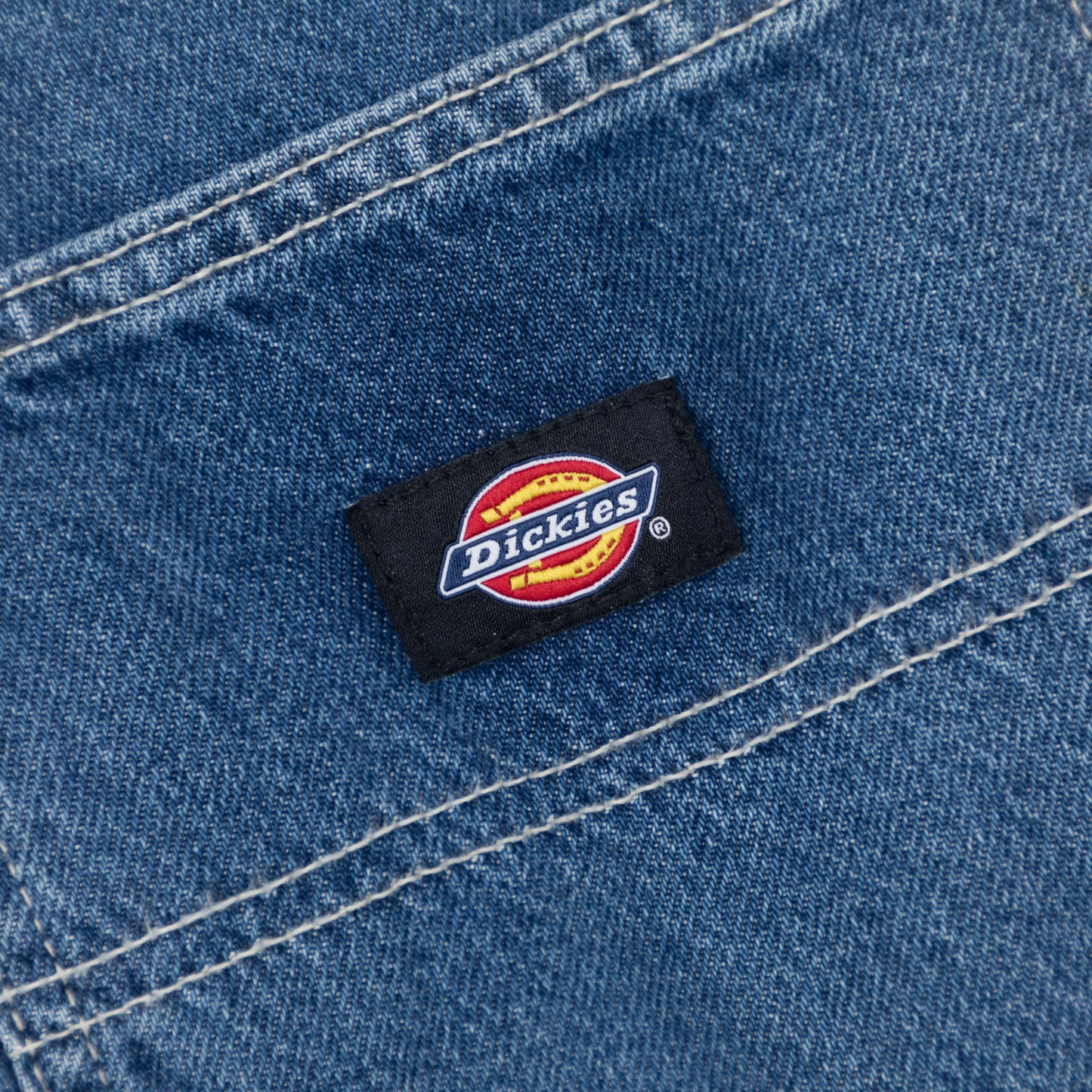 DICKIES Garyville Straight Fit Denim Pants in CLASSIC BLUE