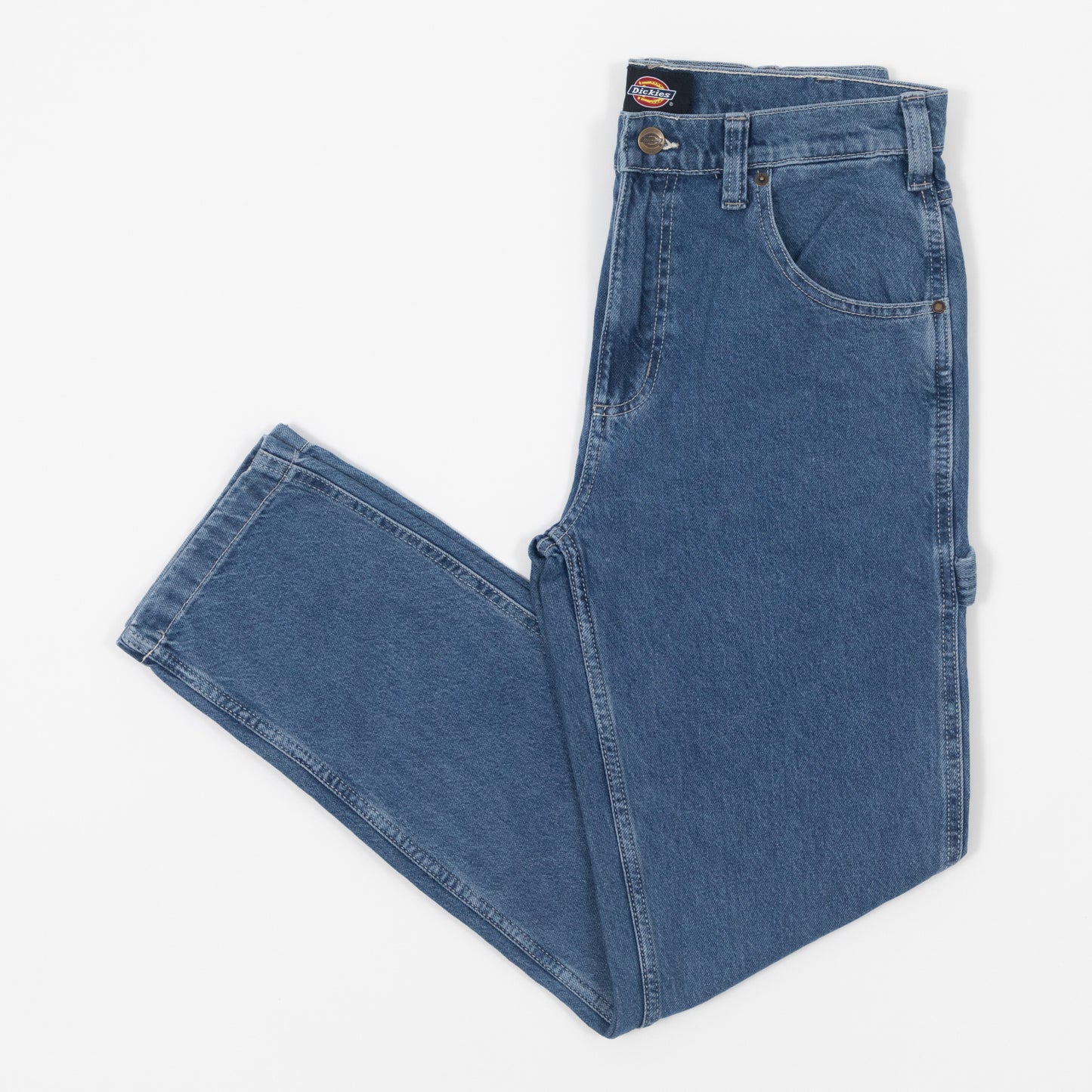DICKIES Garyville Straight Fit Denim Pants in CLASSIC BLUE