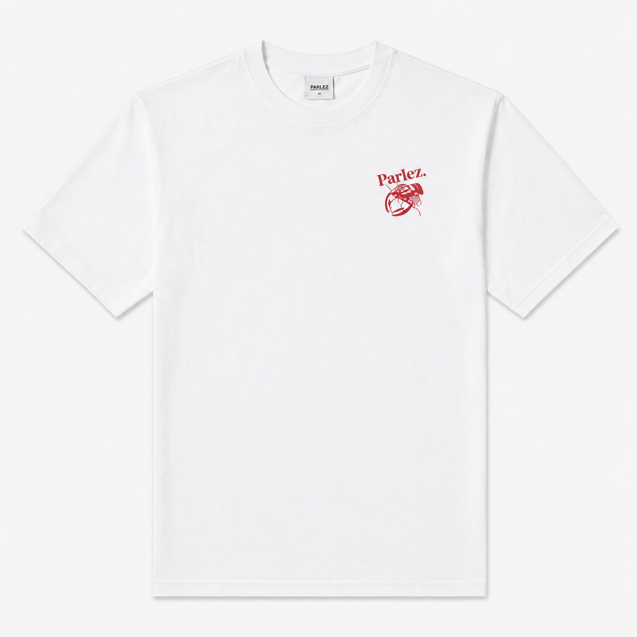 PARLEZ Slip Lobster T-Shirt in White