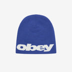 OBEY Delta Beanie in Blue