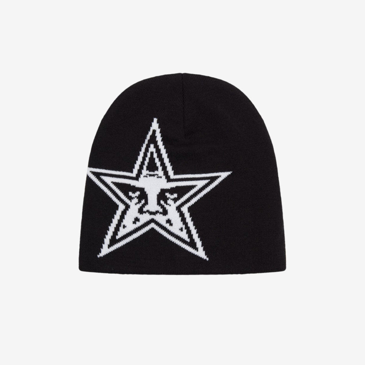 OBEY Star Beanie in Black
