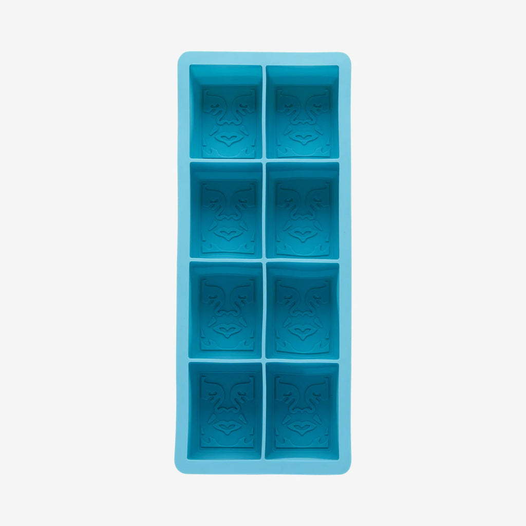 OBEY Icon Ice Tray in Aqua Blue