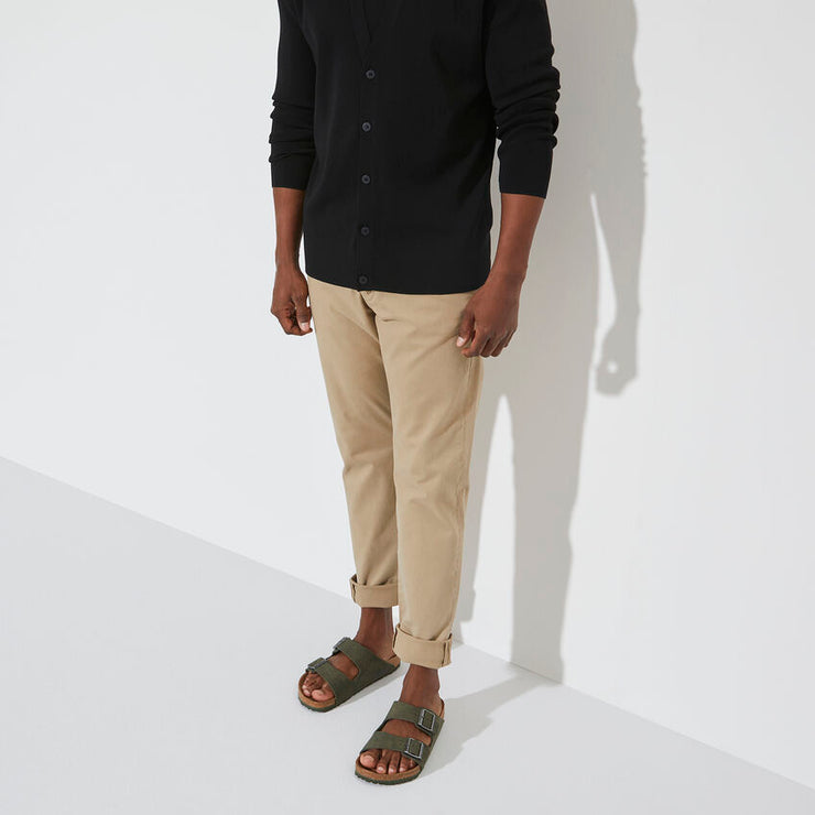 BIRKENSTOCK Arizona Birko-Flor Nubuck Sandals in GREEN