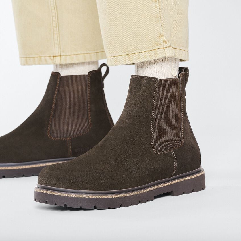 BIRKENSTOCK Highwood Chelsea Boots in BROWN