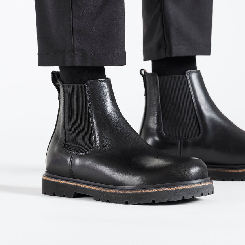 BIRKENSTOCK Highwood Chelsea Boot in BLACK
