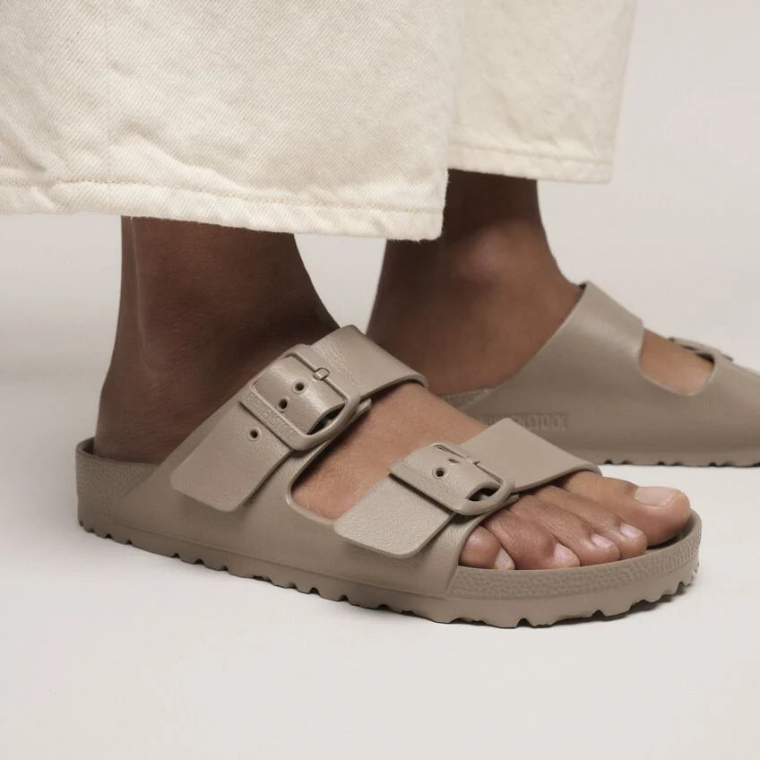 Womens BIRKENSTOCK Arizona Essentials EVA in GRAY TAUPE