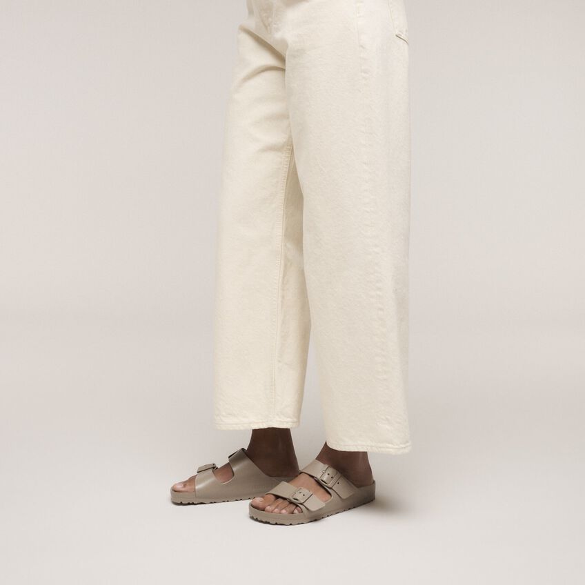 Womens BIRKENSTOCK Arizona Essentials EVA in GRAY TAUPE