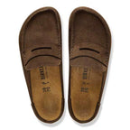 Womens BIRKENSTOCK Naples Wrapped Suede Leather in Carafe