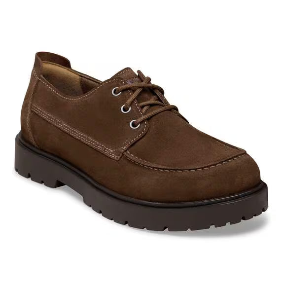 Womens BIRKENSTOCK Highwood Moc Suede Shoes in Carafe Brown