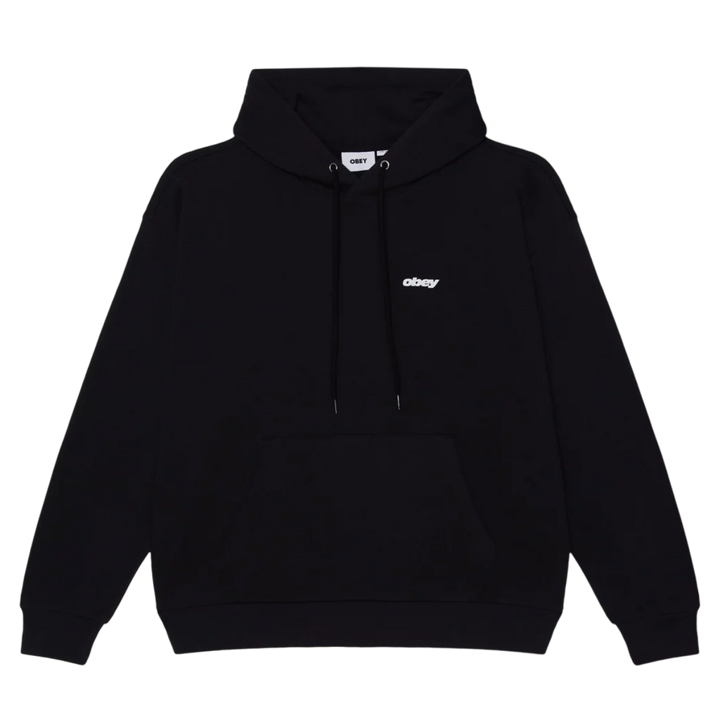 OBEY League Hoodie in Black