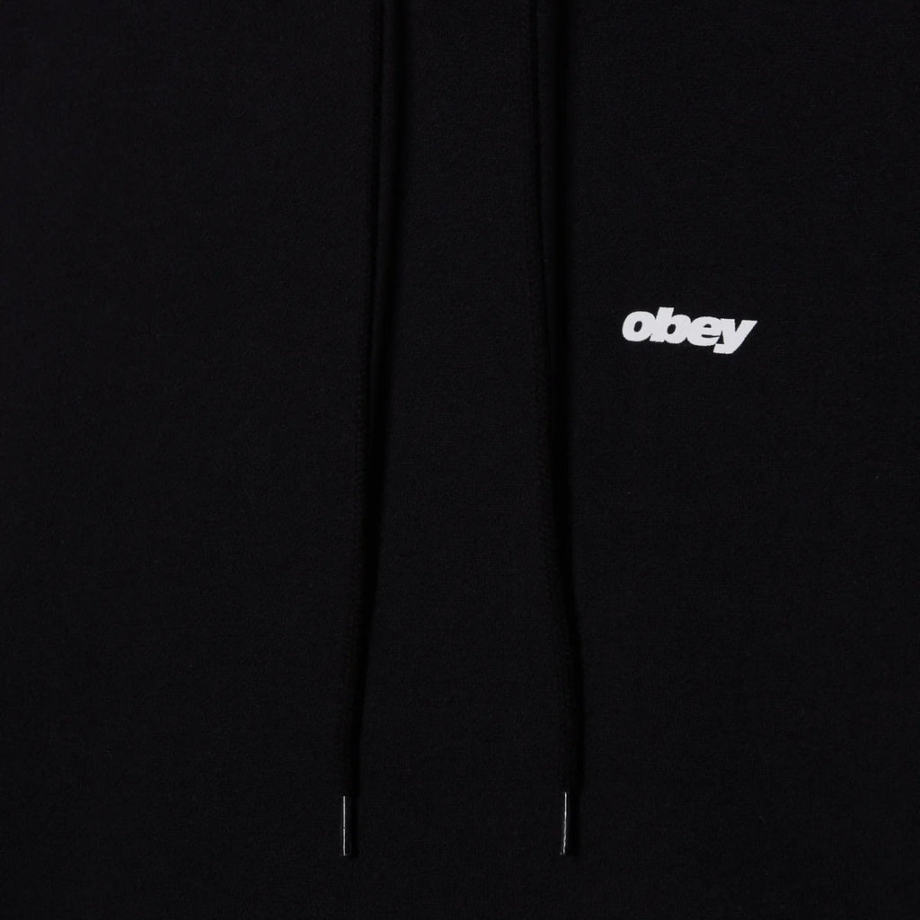 OBEY League Hoodie in Black