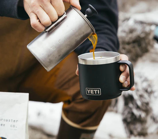 YETI Rambler® 14 oz (414 ml) Stackable Mug in Stainless Steel