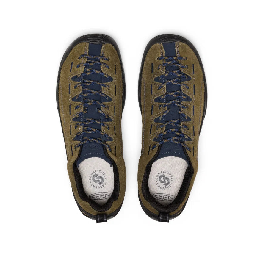 KEEN Jasper Sneaker in Dark Olive & Naval Academy