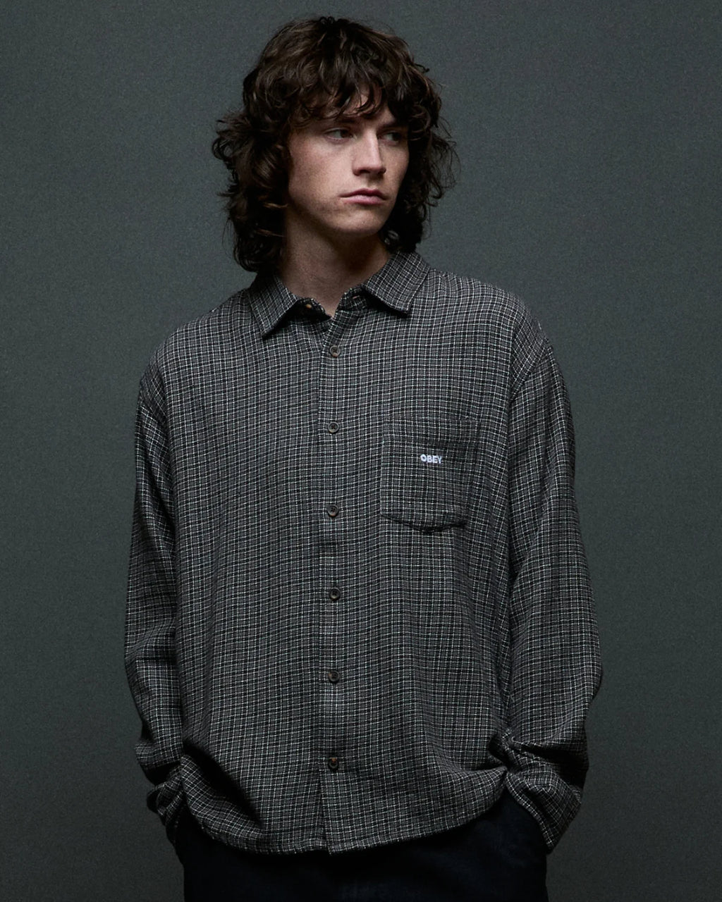OBEY Bigwig Jacket in Black Multi