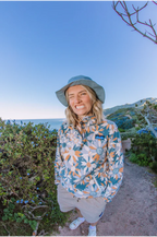 Womens KAVU Cavanaugh Fleece in SPRING BLOOM