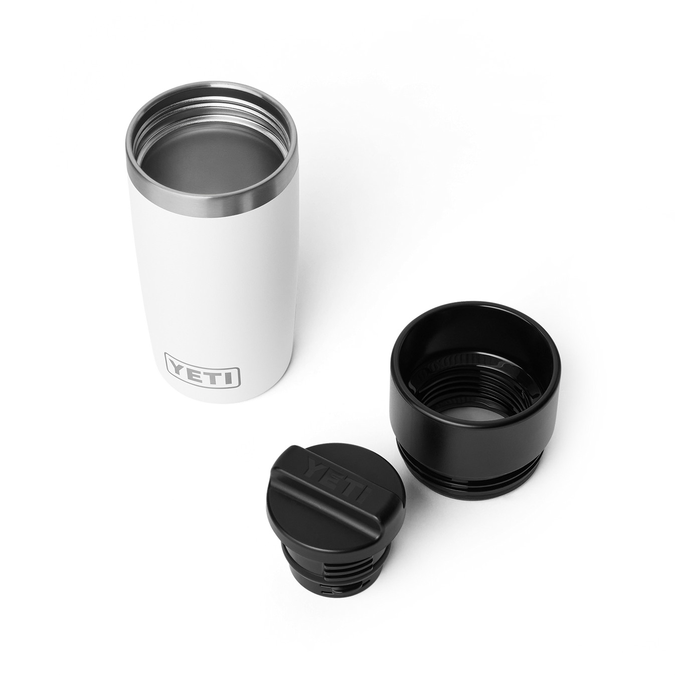 YETI Rambler® 12 oz (355 ml) Travel Bottle With Commuter Cap in White