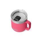 YETI Rambler® 14 oz (414 ml) Stackable Mug With DuraSip™ Ceramic Lining in TROPICAL PINK