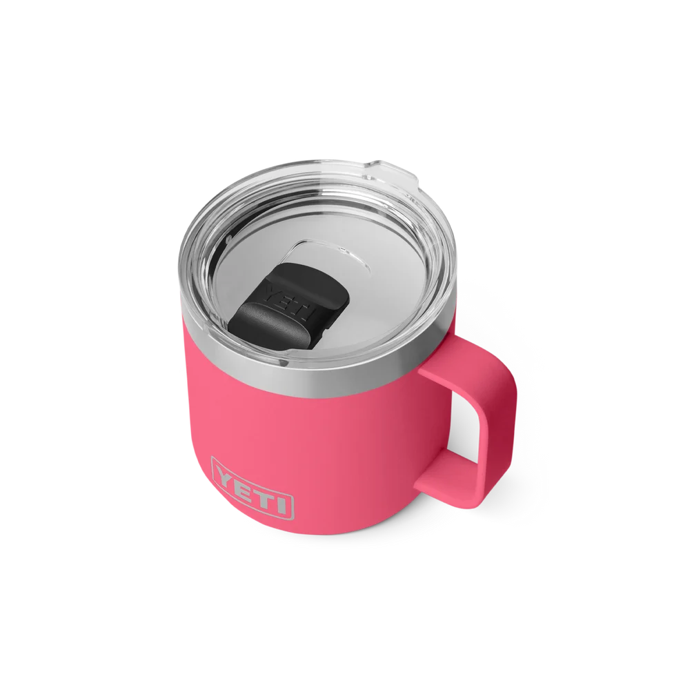 YETI Rambler® 14 oz (414 ml) Stackable Mug With DuraSip™ Ceramic Lining in TROPICAL PINK