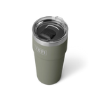 YETI Rambler 20 oz (591 ml) Stackable Cup in Pampa Green