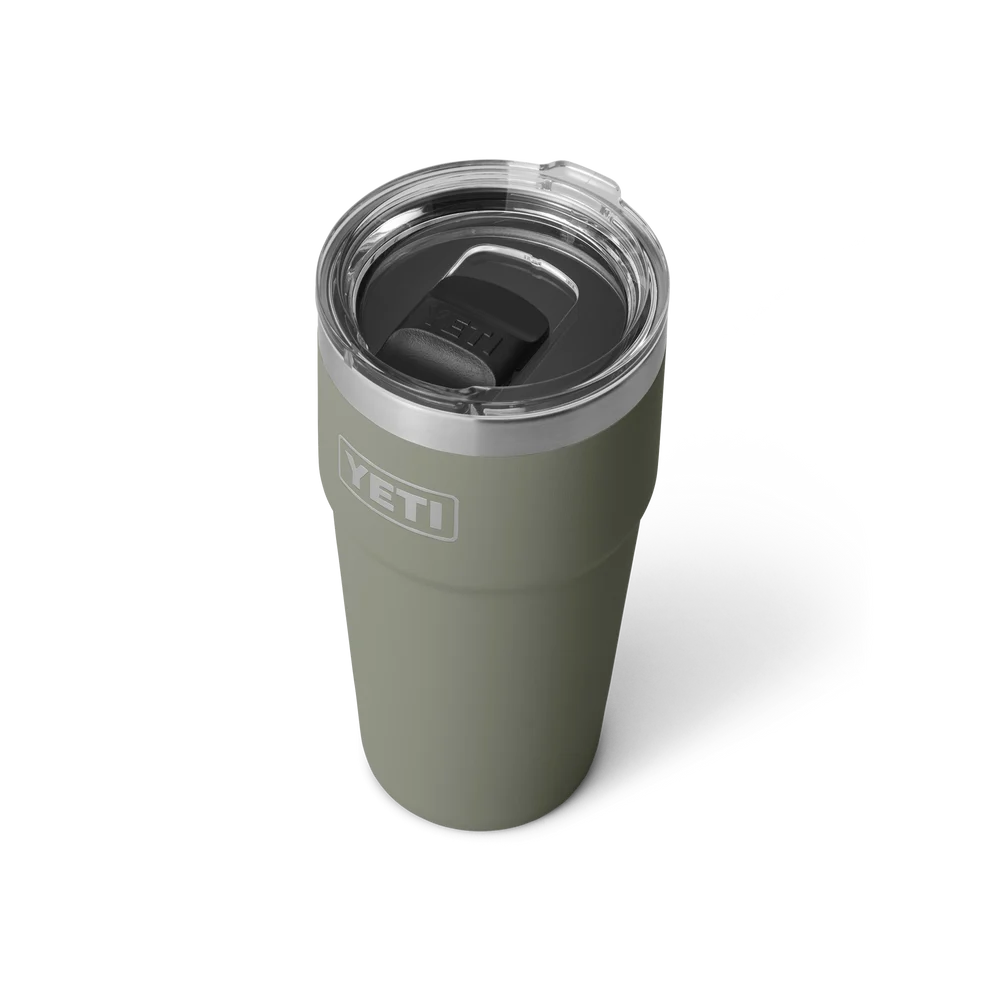 YETI Rambler 20 oz (591 ml) Stackable Cup in Pampa Green