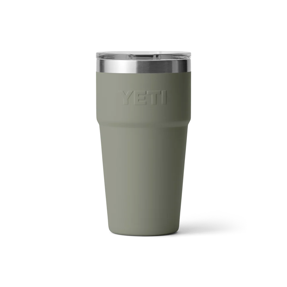 YETI Rambler 20 oz (591 ml) Stackable Cup in Pampa Green