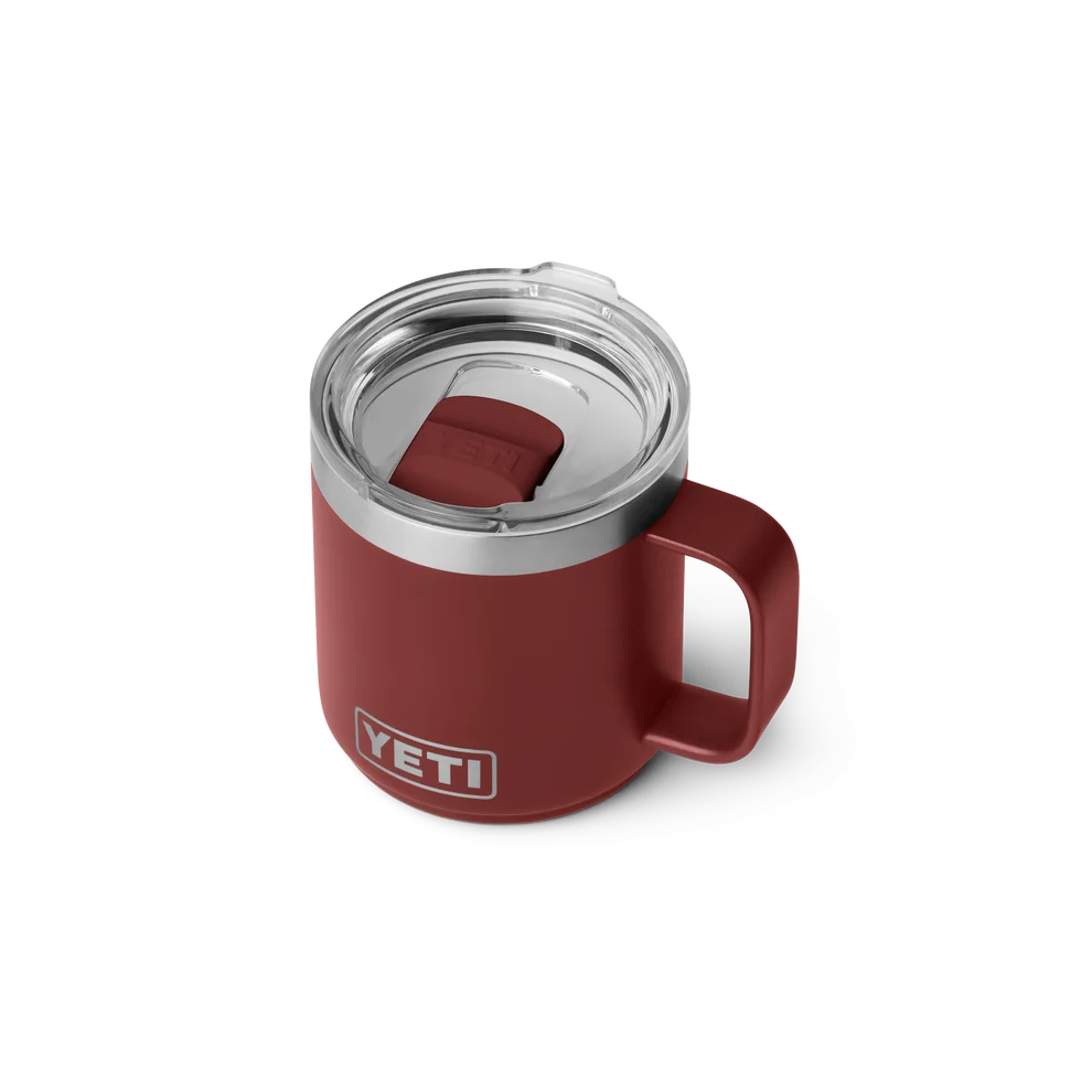 YETI Rambler® 10 oz (295 ml) Stackable Mug With DuraSip™ Ceramic Lining in STAG RED