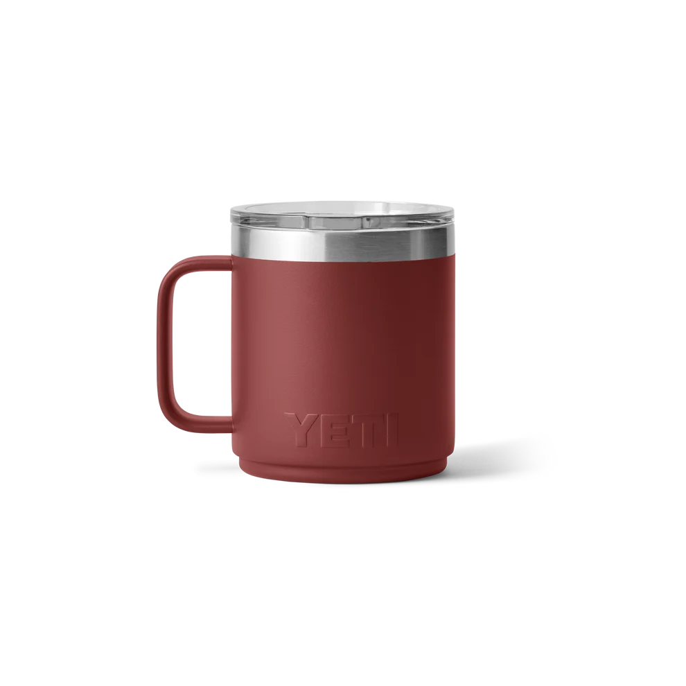 YETI Rambler® 10 oz (295 ml) Stackable Mug With DuraSip™ Ceramic Lining in STAG RED